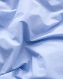 Wall Street Pillow Case in Poplin Light Blue Mini Stripe