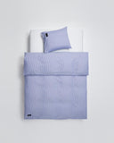 Wall Street Pillow Case in Oxford Stripe Dark Blue
