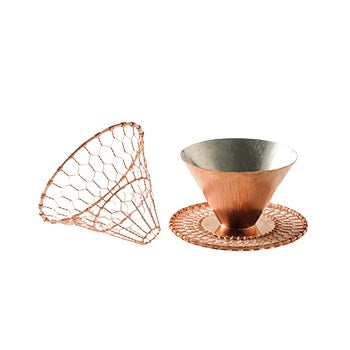 Tujiwa Kanaami Hand Weaved Wire Mesh Coffee Dripper