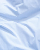 Wall Street Pillow Case in Poplin Light Blue Stripes