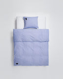 Wall Street Pillow Case in Oxford Stripe Medium Blue