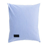 Wall Street Pillow Case in Oxford Stripe Light Blue