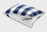 Travel Pillow in Blue Check