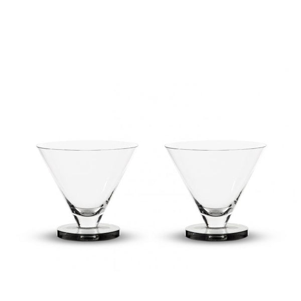 Puck Cocktail Glass Set of Two